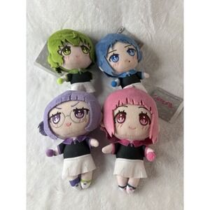 Turkey! Time to Strike Plush Doll Soft Toy Keychain 5" Set of 4 SYSTEM SERVICE